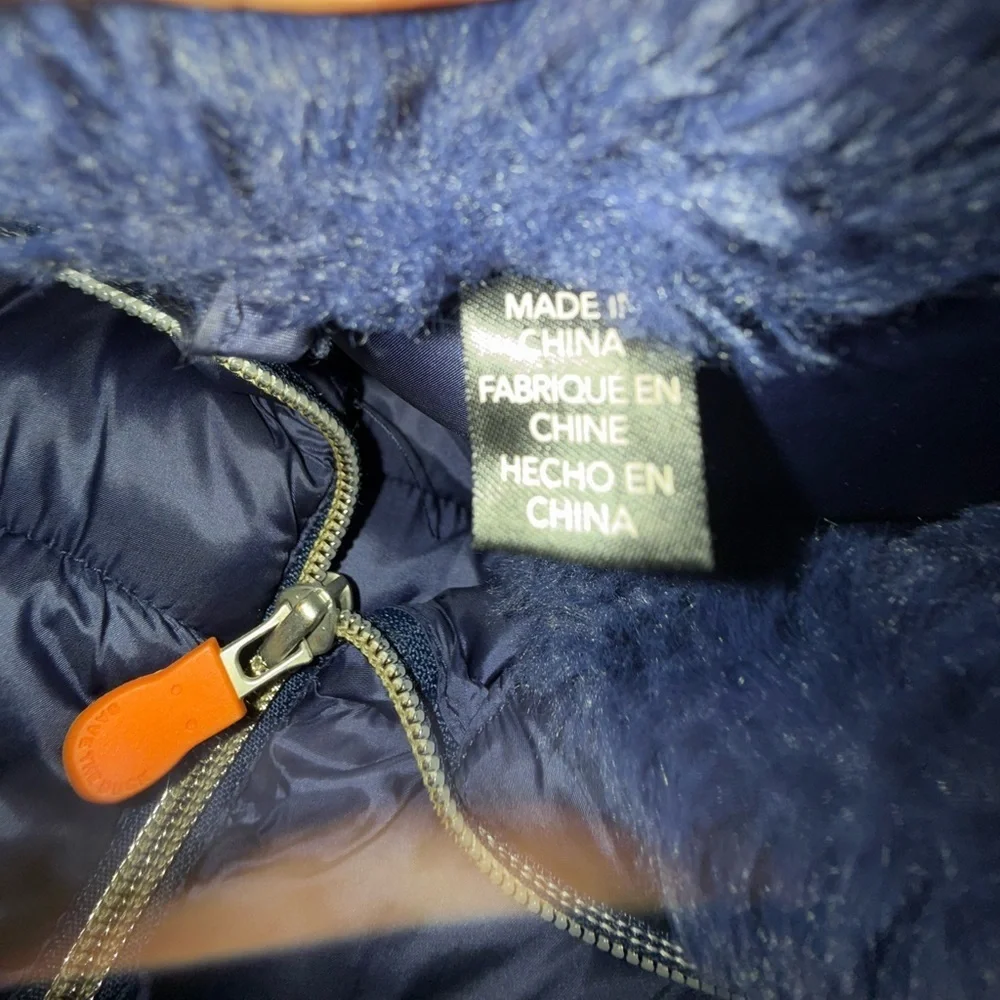 SAVE THE DUCK Dark purple girls Puffer Coat size 12